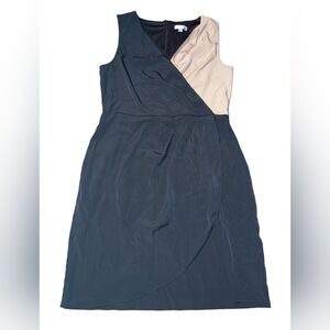 Elegant Black and Cream Women's Dress